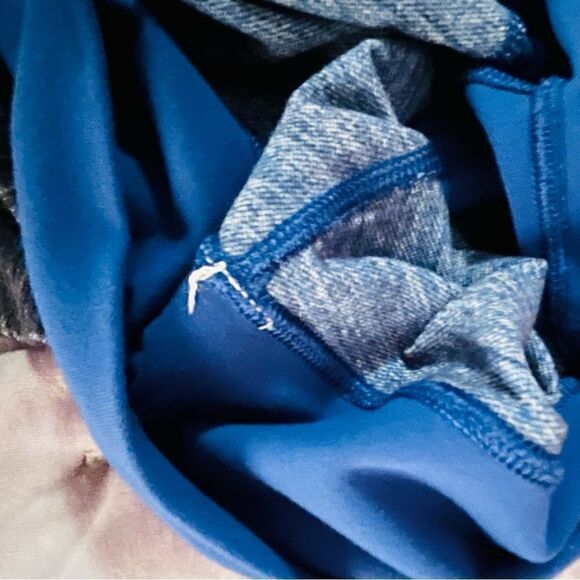 Lululemon Barre Pulse Pant (Regular) Blue/Reversible Slub Limitless Blue 2 - Picture 12 of 12